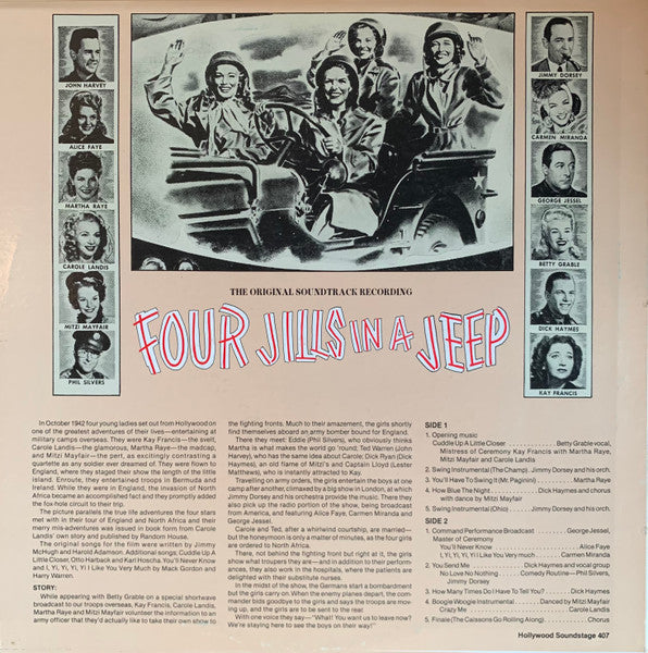 Four Jills In A Jeep (Original Soundtrack) (VINYL) | Excellent+ (EX+) Excellent (EX)