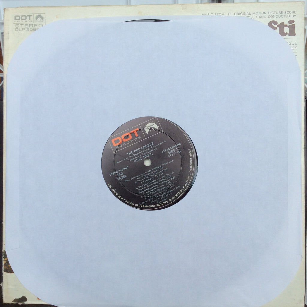 The Odd Couple (Music From The Original Motion Picture Score) (VINYL) | Excellent+ (EX+) Very Good Plus (VG+)