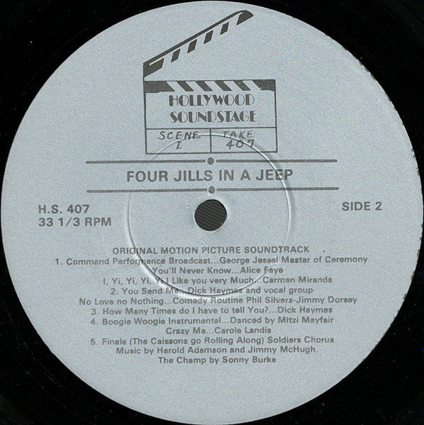 Four Jills In A Jeep (Original Soundtrack) (VINYL) | Excellent+ (EX+) Excellent (EX)