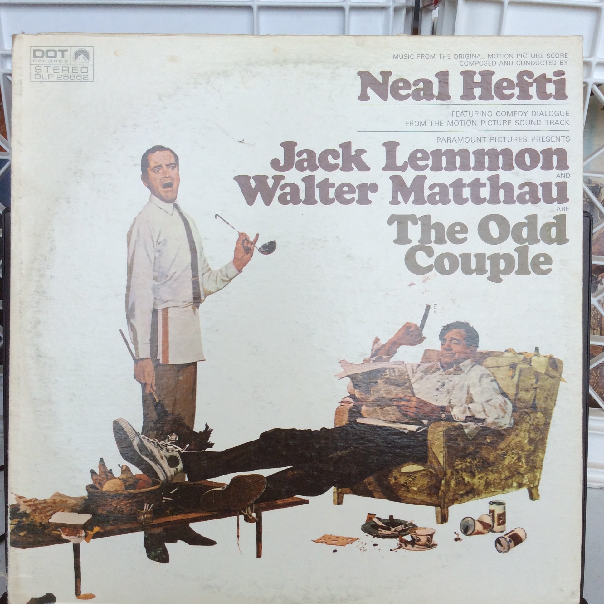 The Odd Couple (Music From The Original Motion Picture Score) (VINYL) | Excellent+ (EX+) Very Good Plus (VG+)