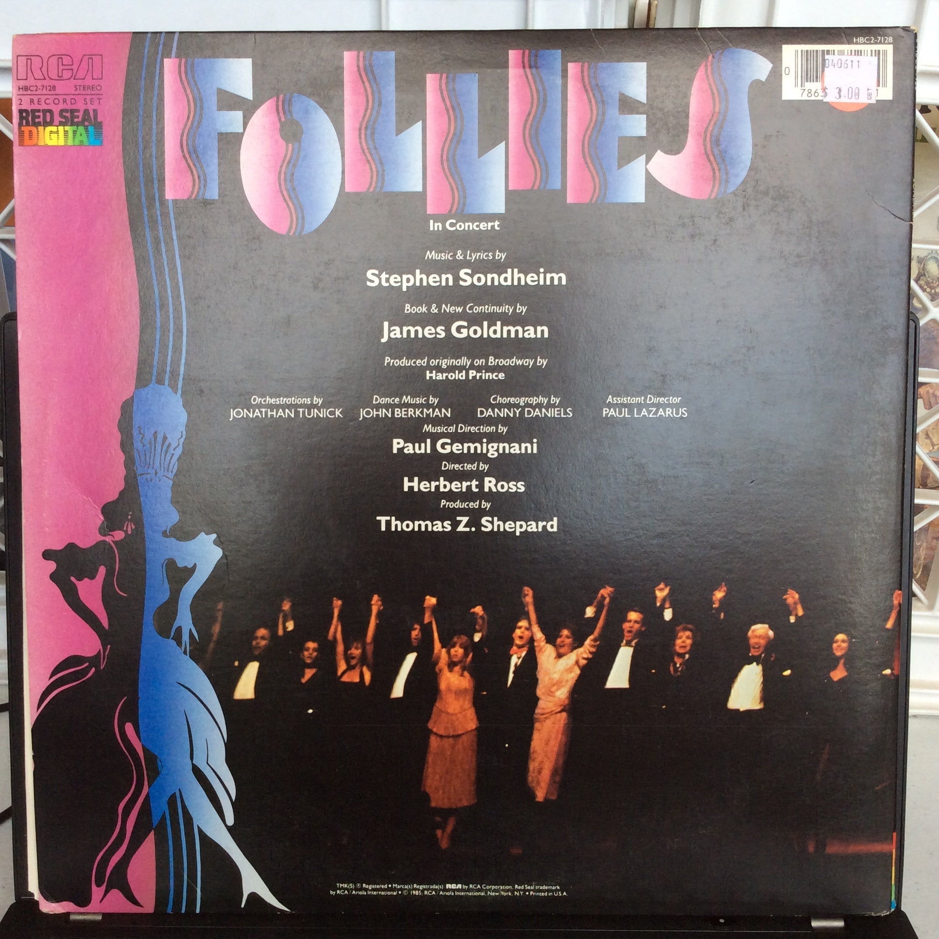 Follies In Concert (2xVINYL) | Excellent+ (EX+) Excellent (EX)