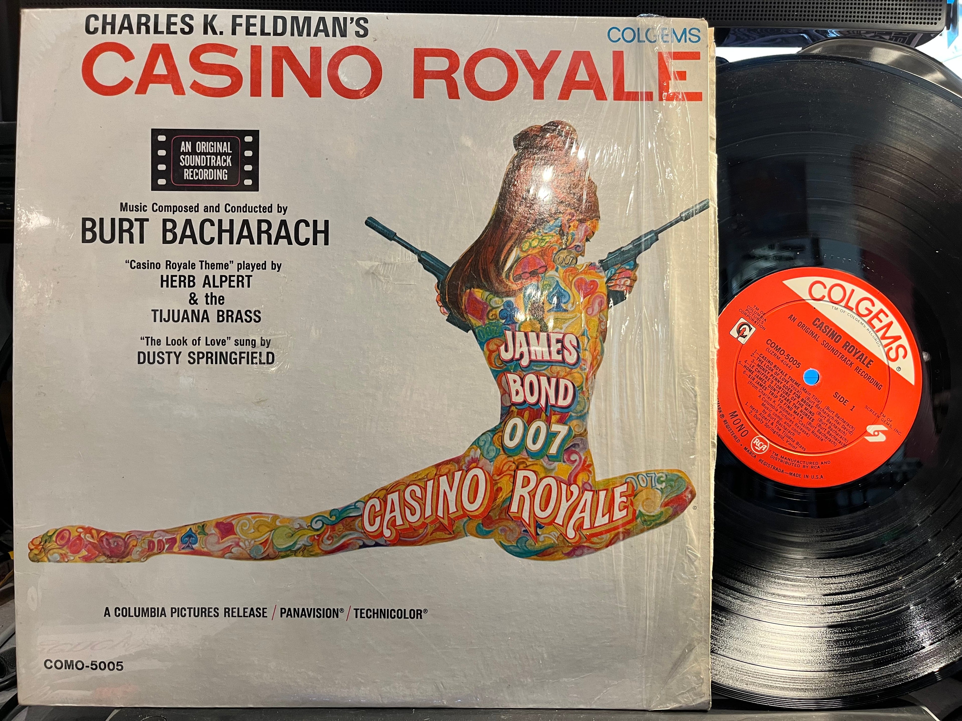 Burt Bacharach - Casino Royale (Original Motion Picture Soundtrack) (VINYL) | Excellent+ (EX+) Near Mint (NM)