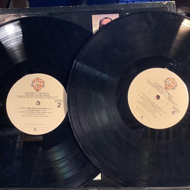 John Williams (4) - Superman The Movie (Original Soundtrack) (VINYL) | Excellent+ (EX+) Very Good (VG)