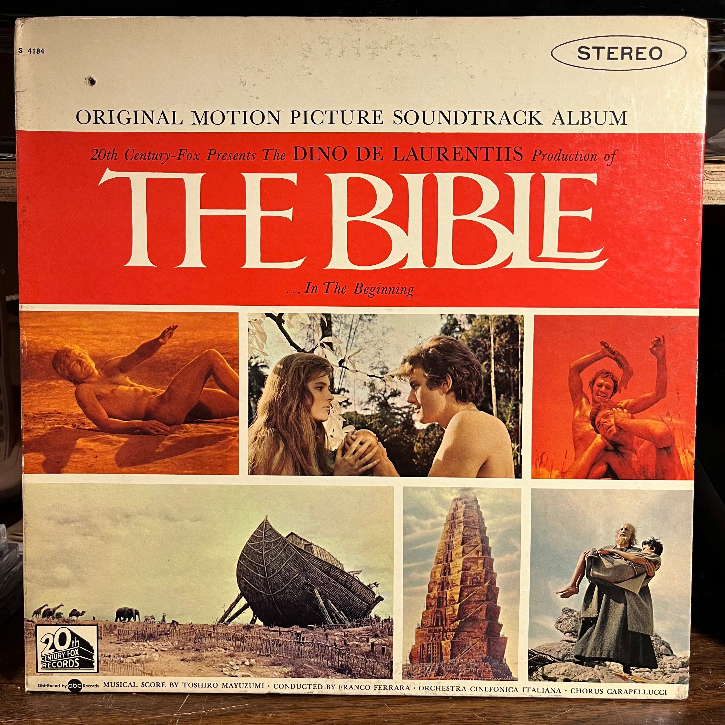 Toshiro Mayuzumi - The Bible ... In The Beginning (Original Motion Picture Soundtrack Album) (VINYL) | Excellent+ (EX+) Excellent (EX)