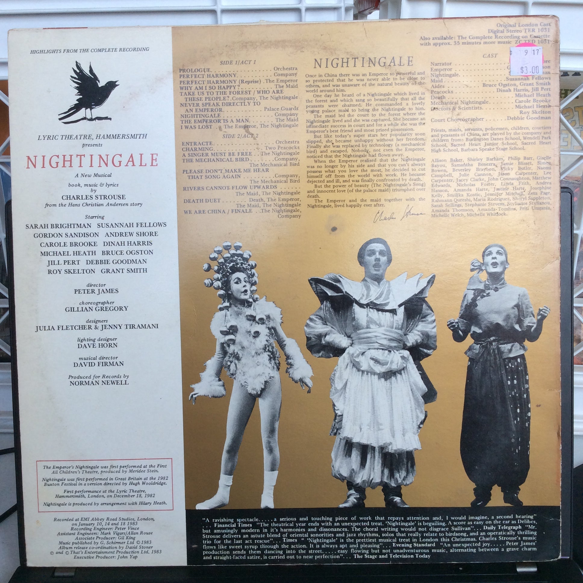 Nightingale (VINYL) | Excellent (EX) Very Good Plus (VG+)