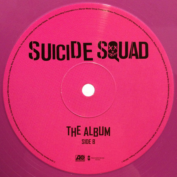 Various - Suicide Squad (The Album) (HOT TOPIC PURPLE 2xVINYL) | Excellent+ (EX+)
