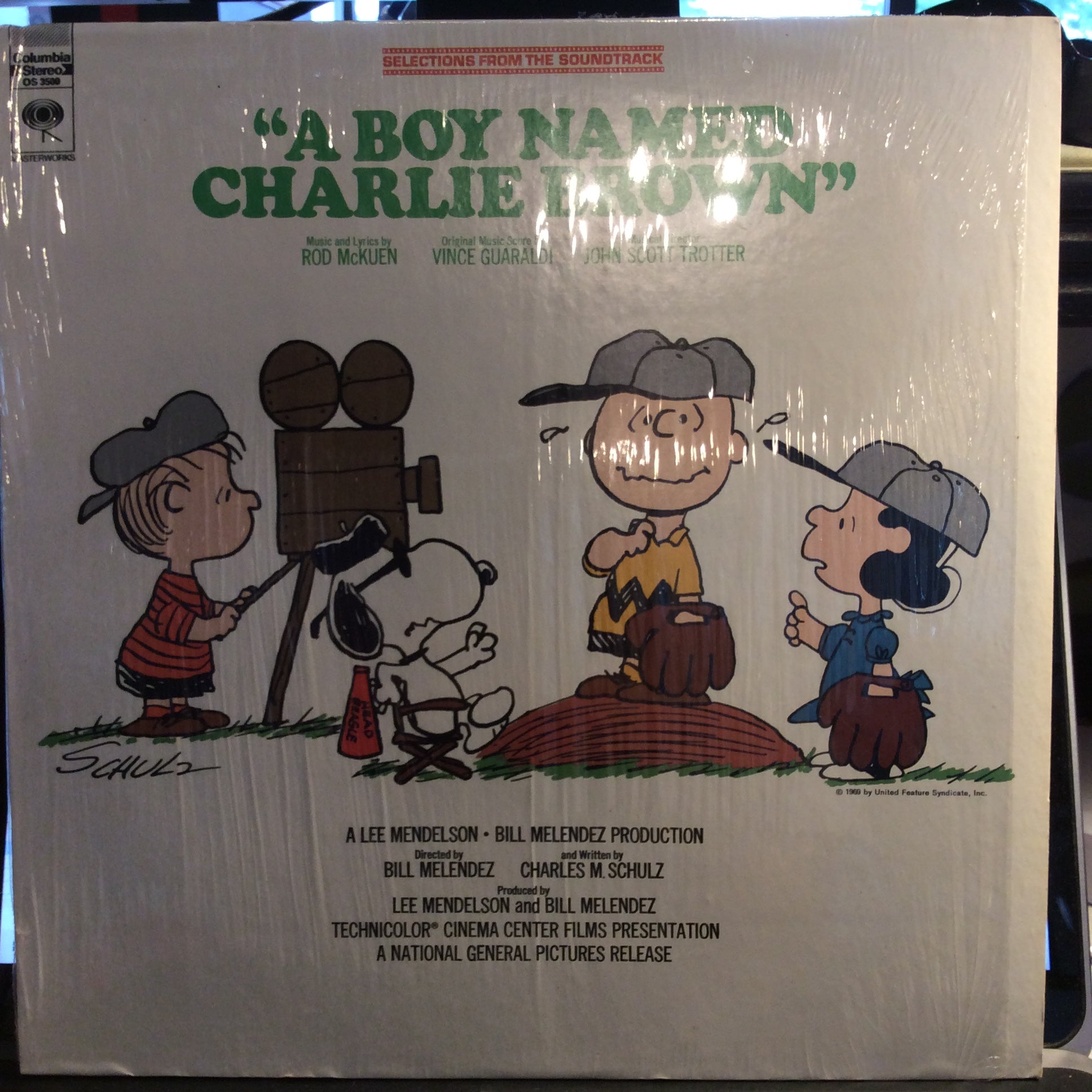 Rod McKuen - Selections From The Soundtrack "A Boy Named Charlie Brown" (VINYL) | Excellent (EX) Near Mint (NM)