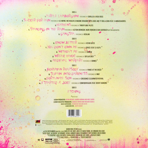 Various - Suicide Squad (The Album) (HOT TOPIC PURPLE 2xVINYL) | Excellent+ (EX+)