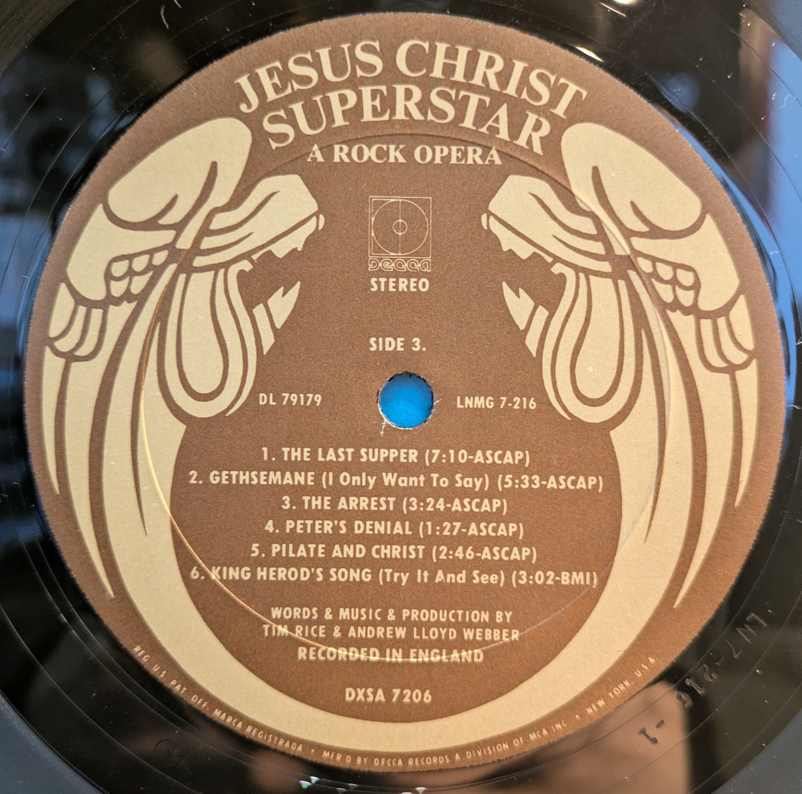 Andrew Lloyd Webber And Tim Rice - Jesus Christ Superstar (2xVINYL) | Near Mint (NM) Excellent (EX)