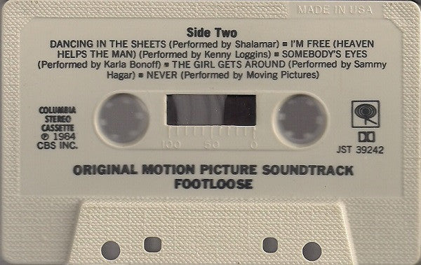 Various - Footloose (Original Motion Picture Soundtrack) *CASSETTE* | Near Mint (NM) Near Mint (NM)