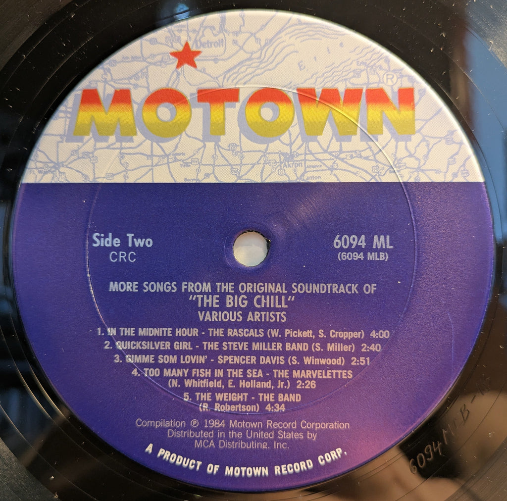 Various - More Songs From The Original Soundtrack Of The Big Chill (VINYL) | Near Mint (NM) Excellent (EX)