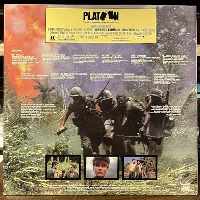 Various - Platoon (Original Motion Picture Soundtrack) (VINYL) | Near Mint (NM or M-)