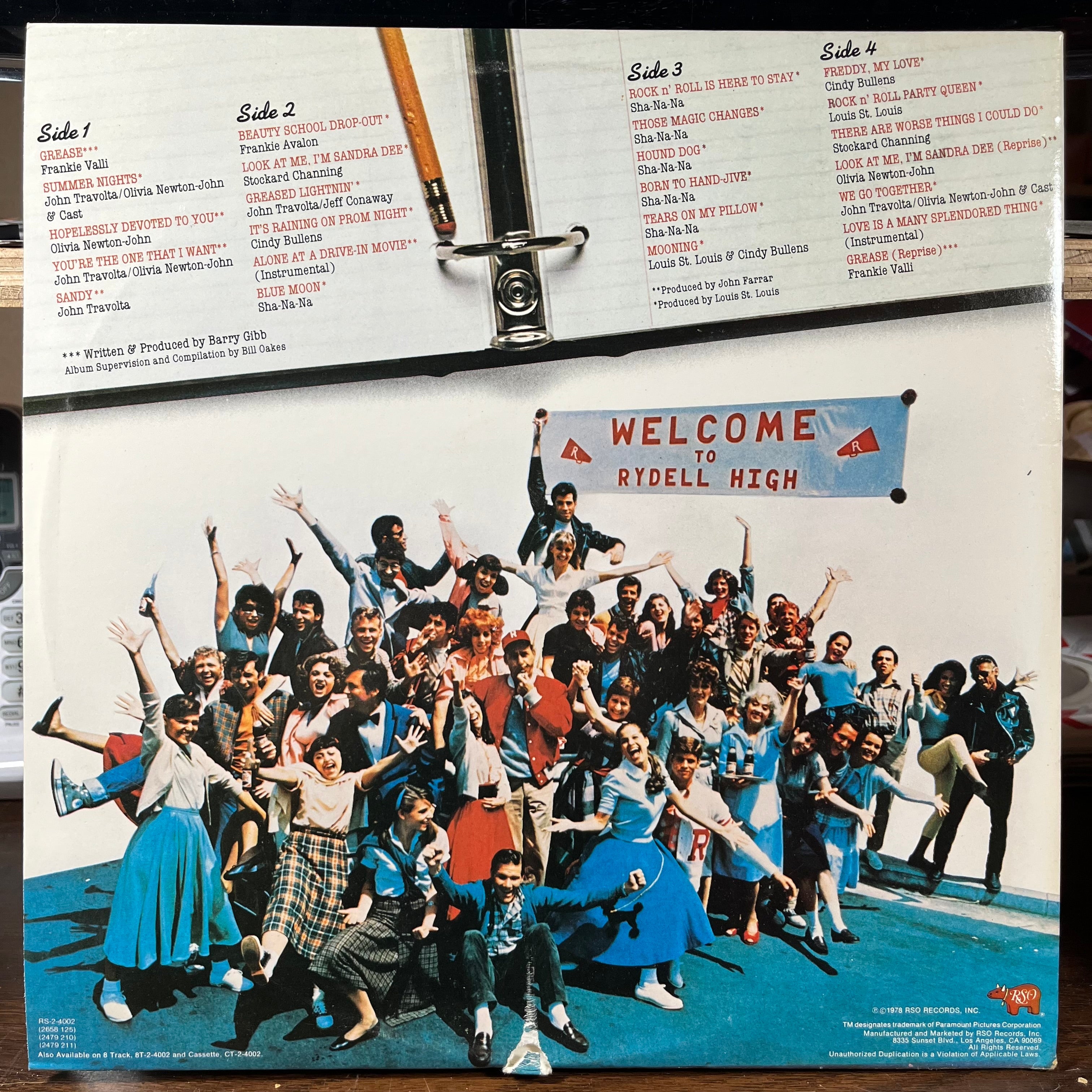 Various - Grease (The Original Soundtrack From The Motion Picture) (2xVINYL) | Near Mint (NM) Near Mint- (NM-)