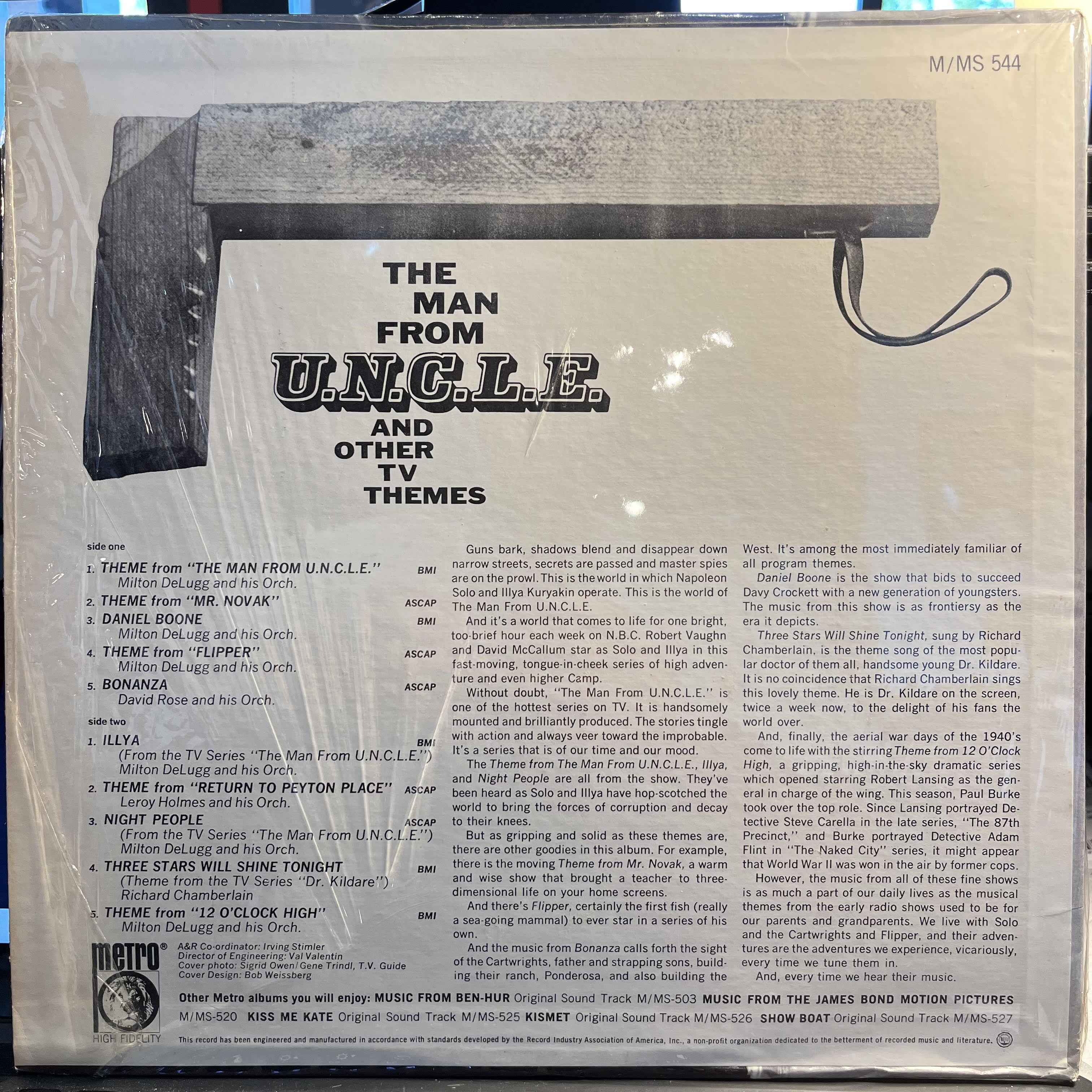 The Man From U.N.C.L.E And Other TV Themes *SHRINK* | Near Mint (NM) Near Mint (NM)