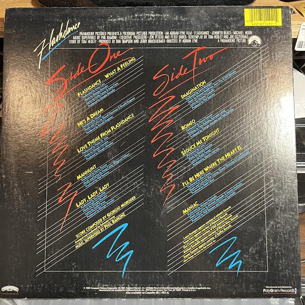 Various - Flashdance (Original Soundtrack From The Motion Picture) (VINYL) | Near Mint (NM) Very Good Plus (VG+)