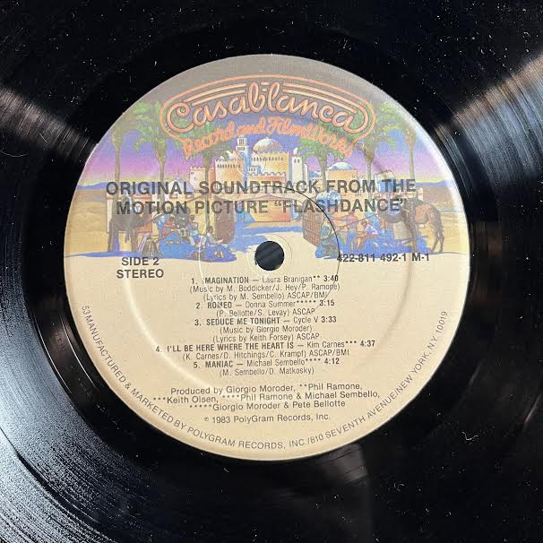 Various - Flashdance (Original Soundtrack From The Motion Picture) (VINYL) | Near Mint (NM) Very Good Plus (VG+)