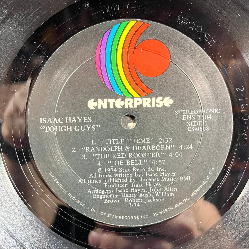 Isaac Hayes - Tough Guys (LP) | Near Mint (NM) Excellent (EX)