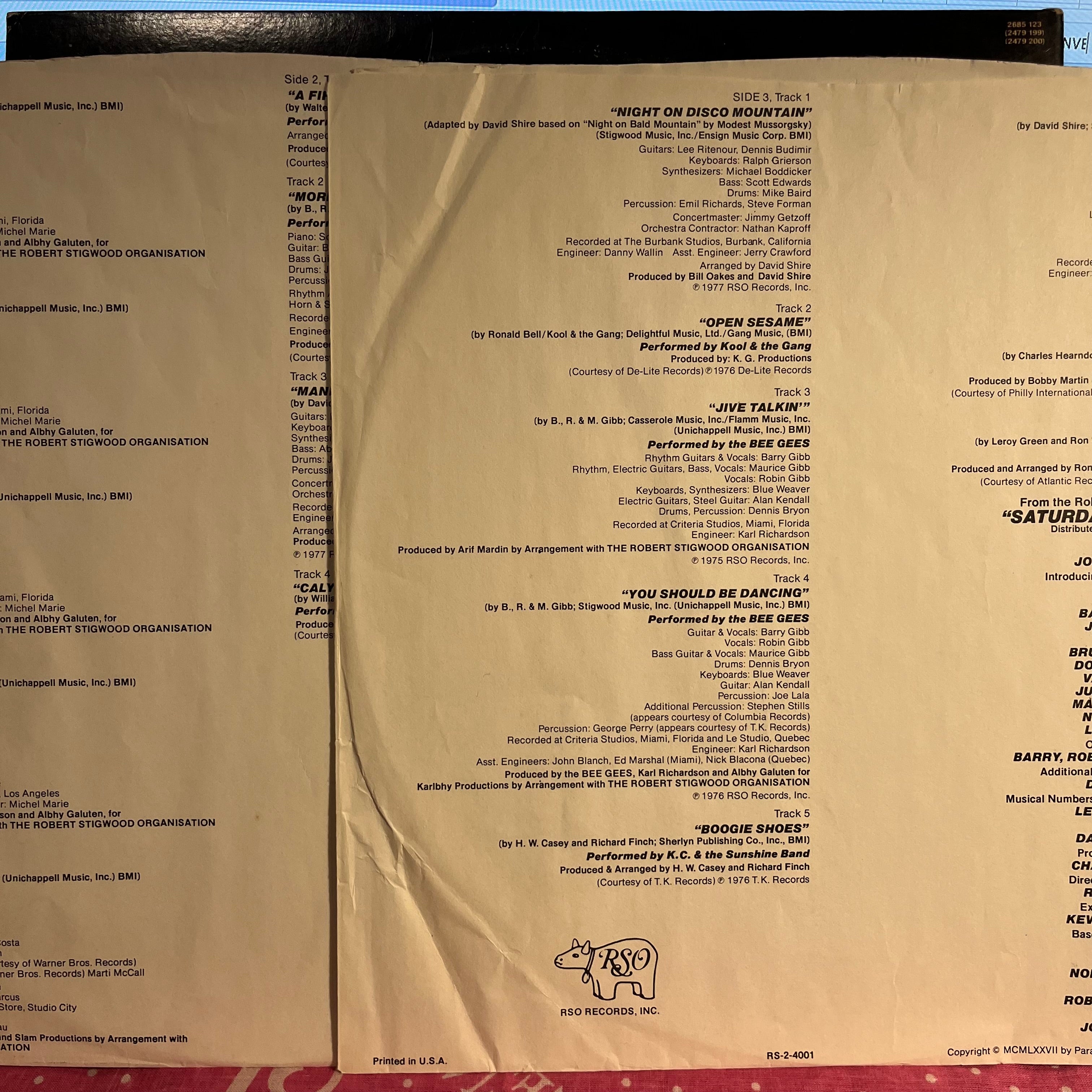Various - Saturday Night Fever (The Original Movie Sound Track) *PITMAN* | Near Mint (NM) Very Good Plus (VG+)