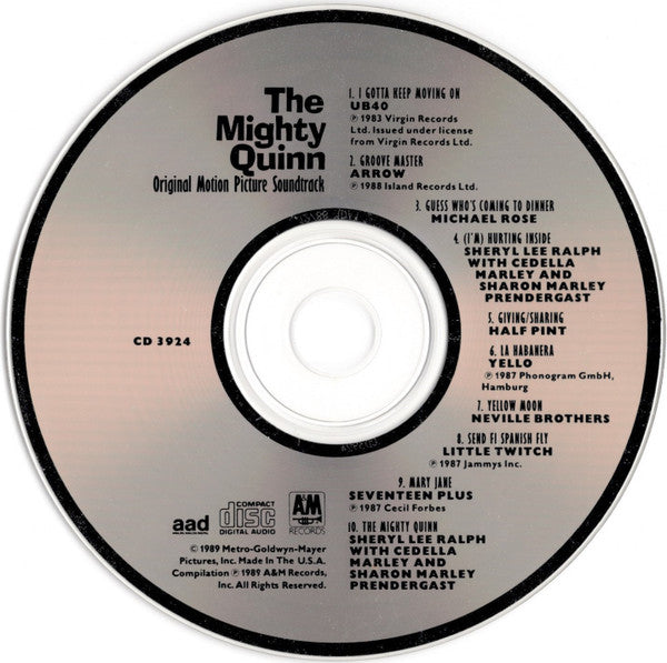 Various - The Mighty Quinn (Original Motion Picture Soundtrack) (CD) | Near Mint (NM) Near Mint (NM)