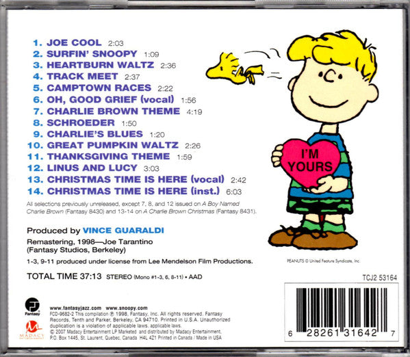 Vince Guaraldi - "A Charlie Brown Christmas" Featuring The Famous Peanuts Characters (Original Sound Track) (3xCD) | Near Mint (NM) Near Mint (NM)