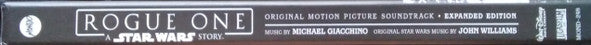 Michael Giacchino - Rogue One: A Star Wars Story (Original Motion Picture Soundtrack Expanded Edition) (4xVINYL BOX) | Near Mint (NM) Near Mint (NM)