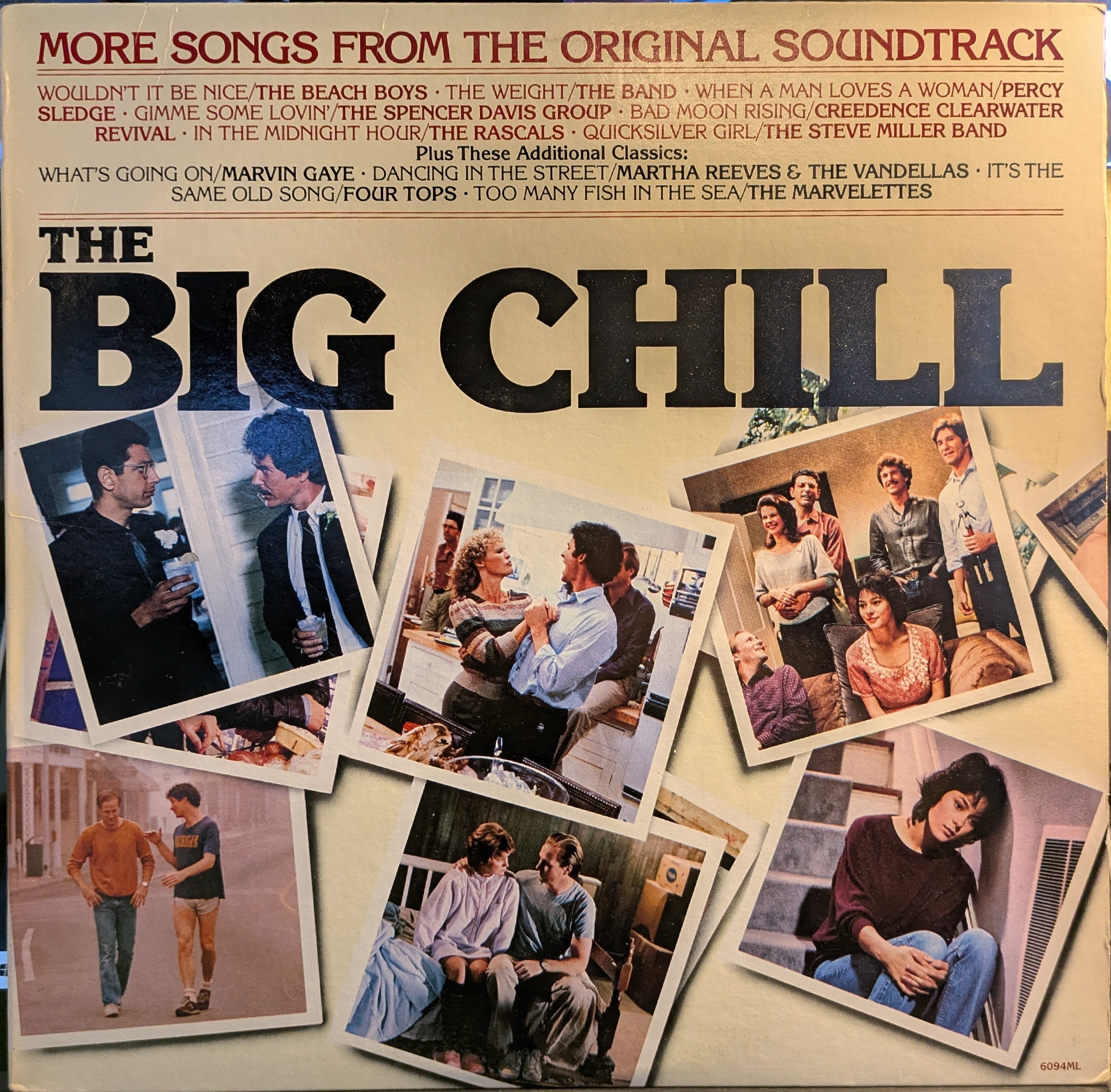 Various - More Songs From The Original Soundtrack Of The Big Chill (VINYL) | Near Mint (NM) Excellent (EX)