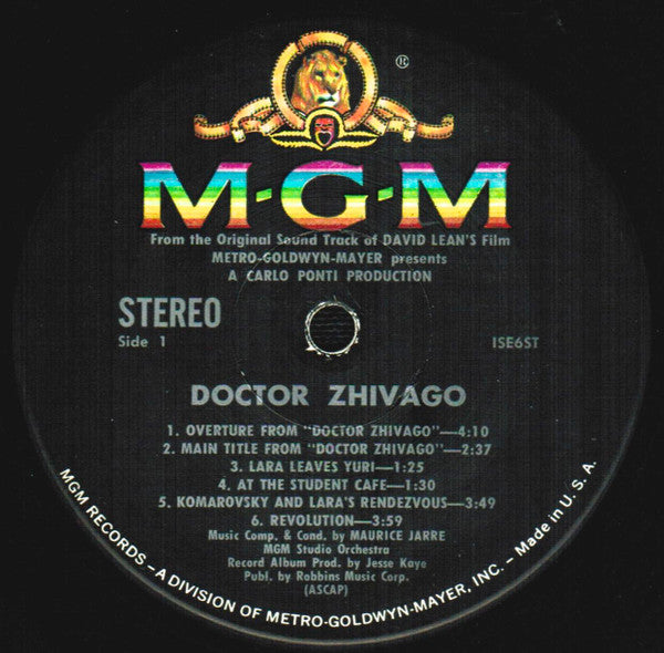 Maurice Jarre - Doctor Zhivago (VINYL) | Near Mint (NM) Excellent+ (EX+)