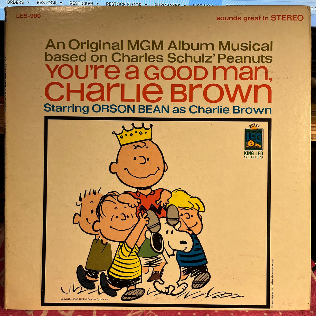 Charles M. Schulz - You're A Good Man, Charlie Brown | Near Mint (NM) Excellent (EX)