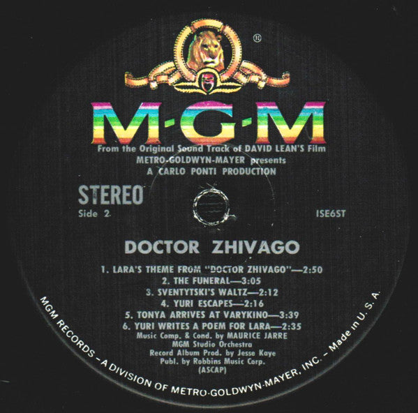 Maurice Jarre - Doctor Zhivago (VINYL) | Near Mint (NM) Excellent+ (EX+)