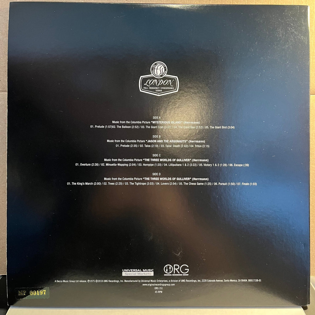 Bernard Herrmann - The Mysterious Film World Of Bernard Herrmann *ORG / NUMBERED* | Near Mint (NM) Near Mint (NM)