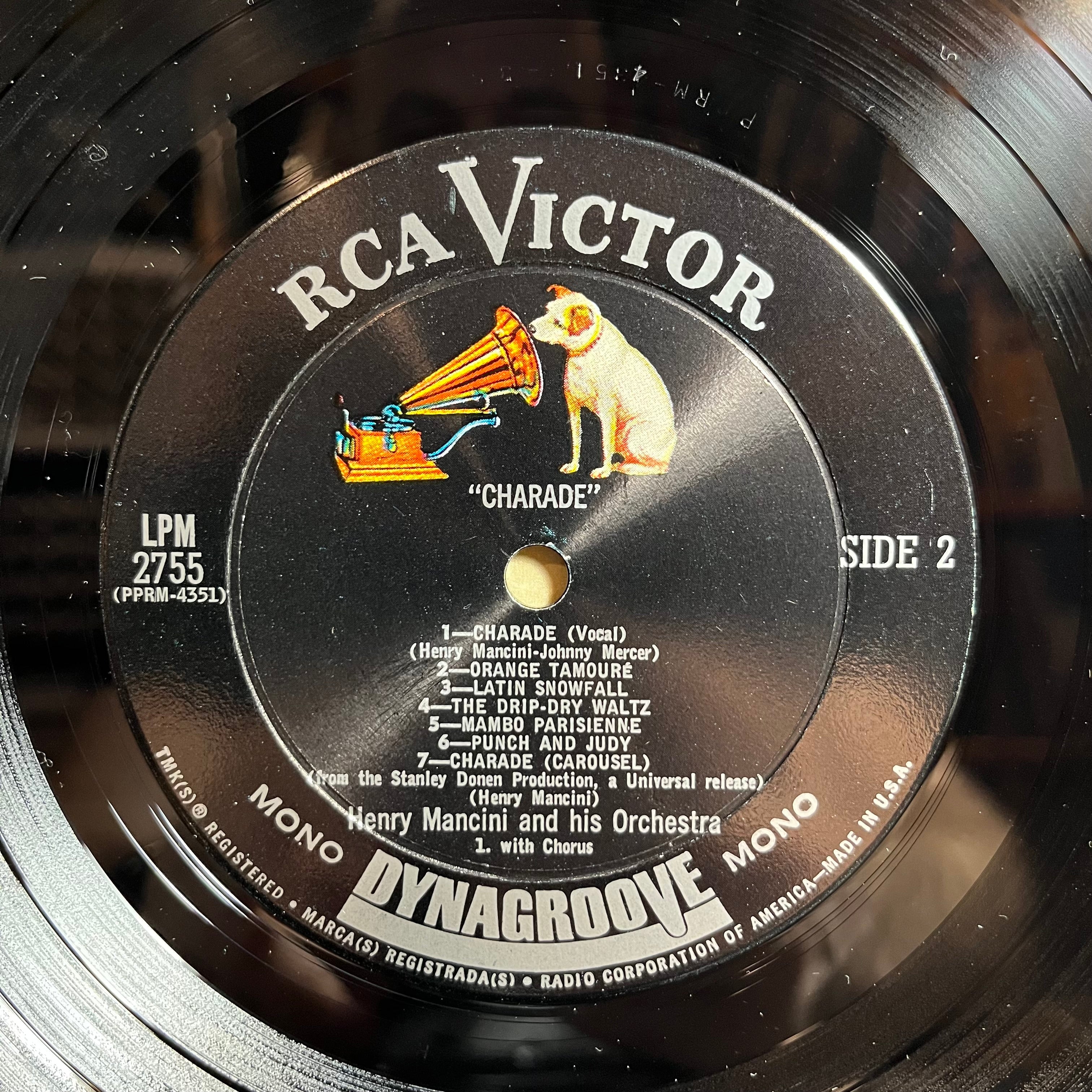 Henry Mancini - Charade (VINYL) | Near Mint (NM) Near Mint (NM)