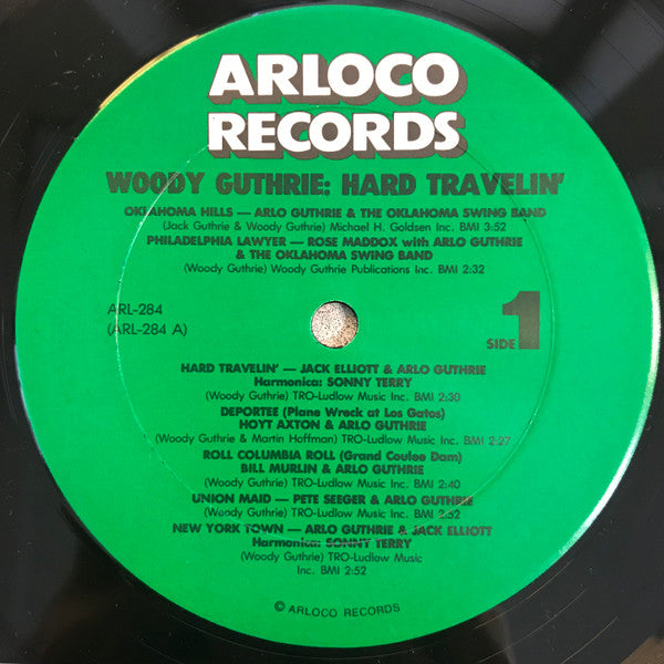 Various - Soundtrack From The Film Woody Guthrie Hard Travelin' | Near Mint (NM) Near Mint (NM)