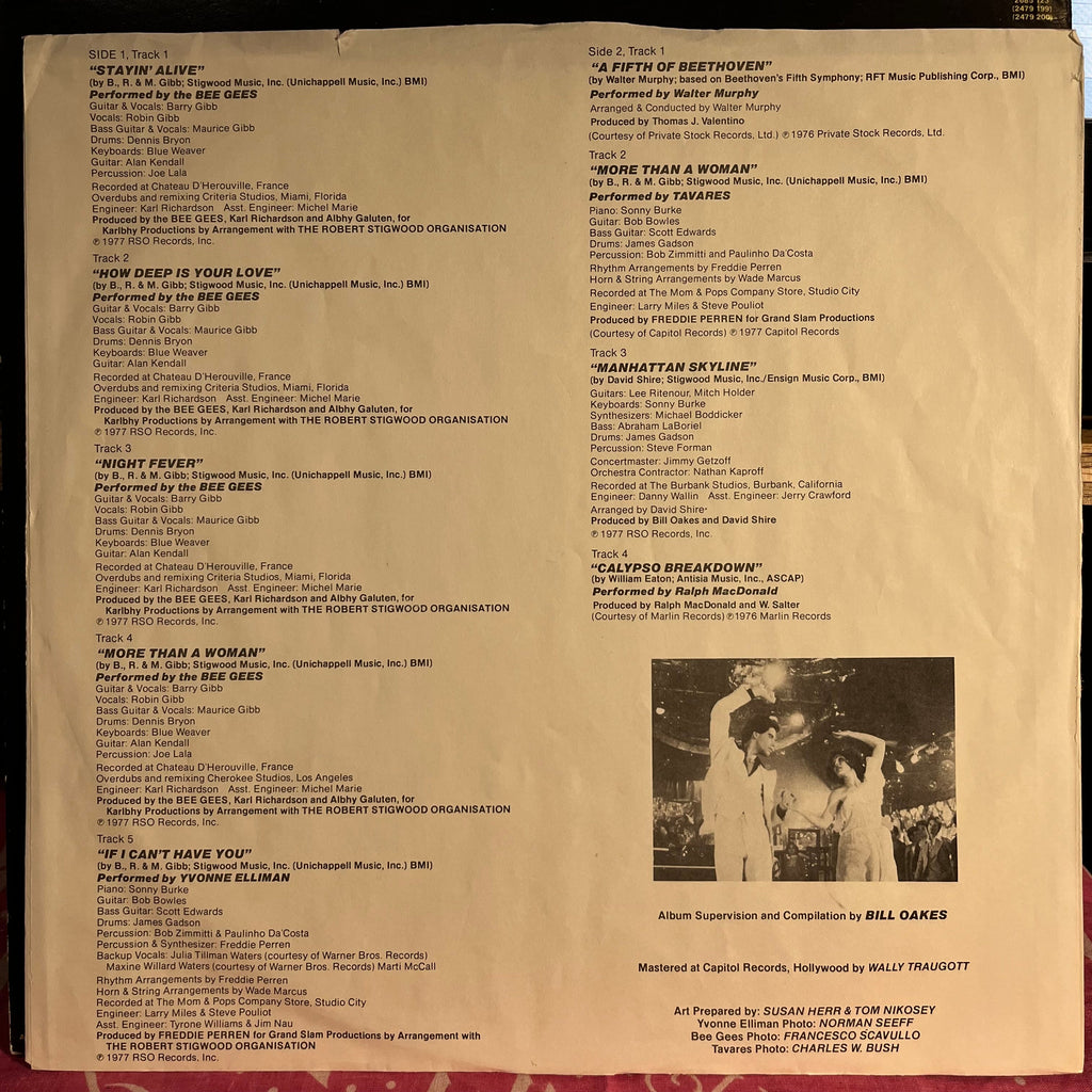 Various - Saturday Night Fever (The Original Movie Sound Track) | Near Mint (NM) Excellent (EX)