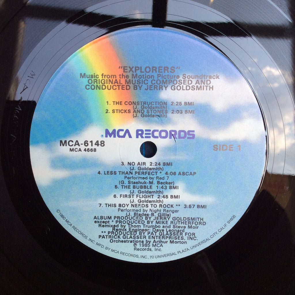 Jerry Goldsmith - Explorers (Music From The Motion Picture Soundtrack) *PROMO*(VINYL) | Very Good Plus (VG+) Very Good Plus (VG+)