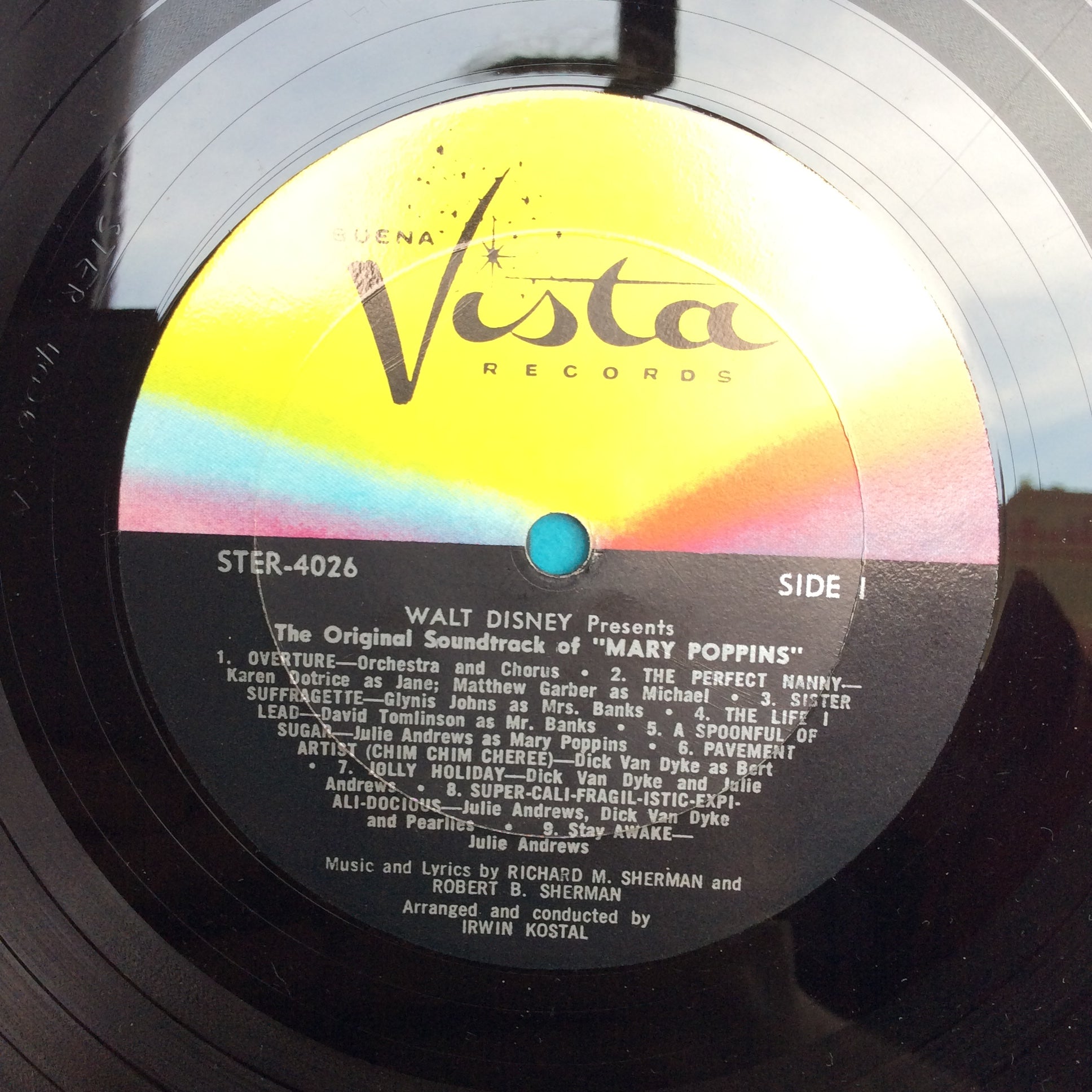 Richard M. Sherman - Mary Poppins (Original Cast Sound Track) (VINYL) | Very Good Plus (VG+)