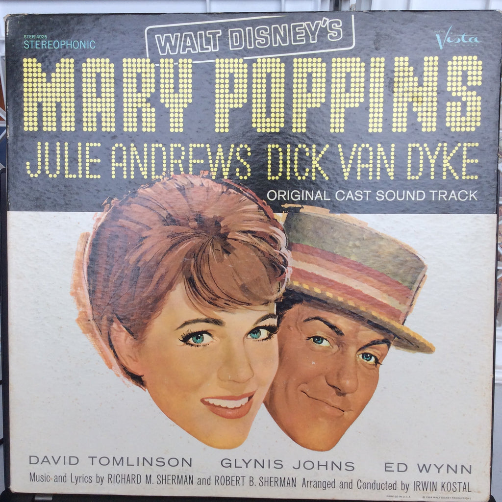 Richard M. Sherman - Mary Poppins (Original Cast Sound Track) (VINYL) | Very Good Plus (VG+)