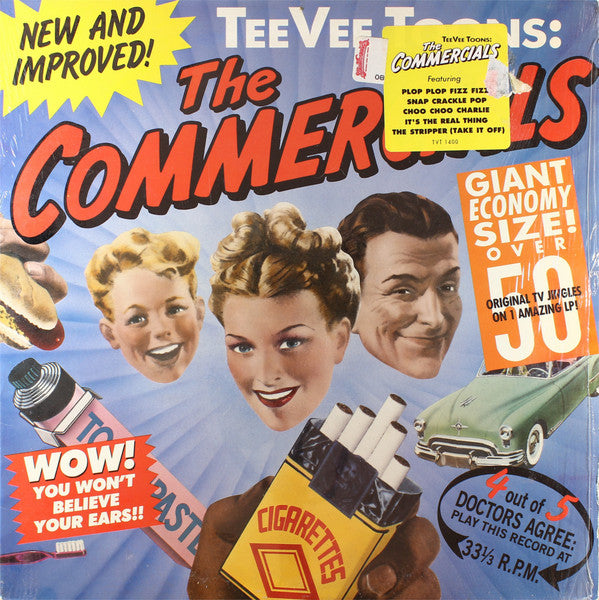 Various - TeeVee Toons: The Commercials (VINYL) | Very Good (VG) Excellent (EX)