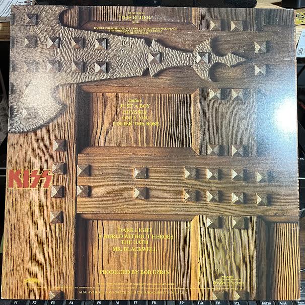 Kiss - (Music From) The Elder (VINYL) | Very Good (VG) Excellent+ (EX+)