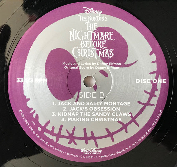 Tim Burton's The Nightmare Before Christmas (Original Motion Picture Soundtrack) | Mint (M) Mint (M)
