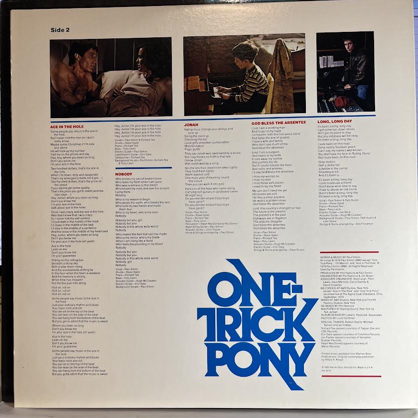 Paul Simon - One-Trick Pony *SPECIALTY 1980* | Near Mint (NM) Near Mint (NM)