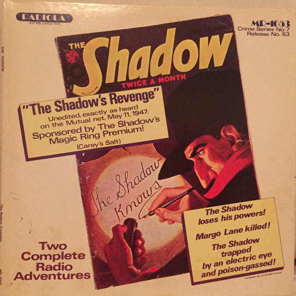 The Shadow *SEALED* | Mint (M) Near Mint (NM)
