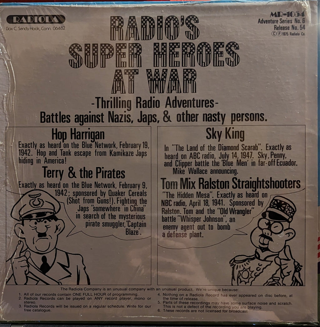 Radio's Super Heroes At War *SEALED* | Mint (M) Near Mint (NM)