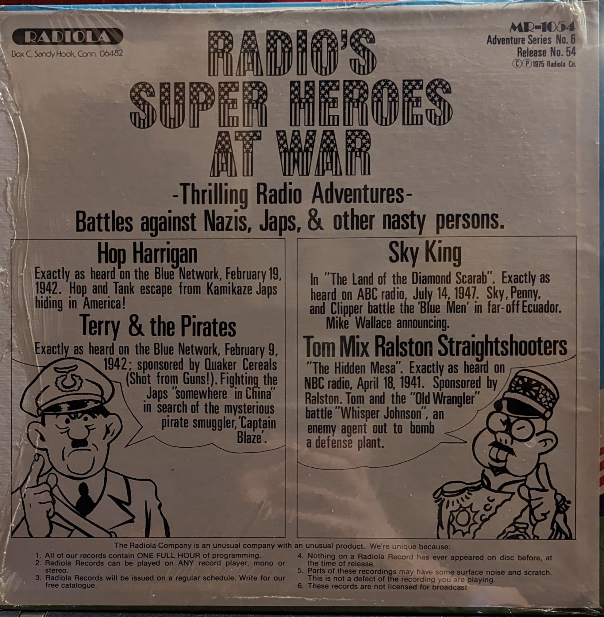 Radio's Super Heroes At War *SEALED* | Mint (M) Near Mint (NM)