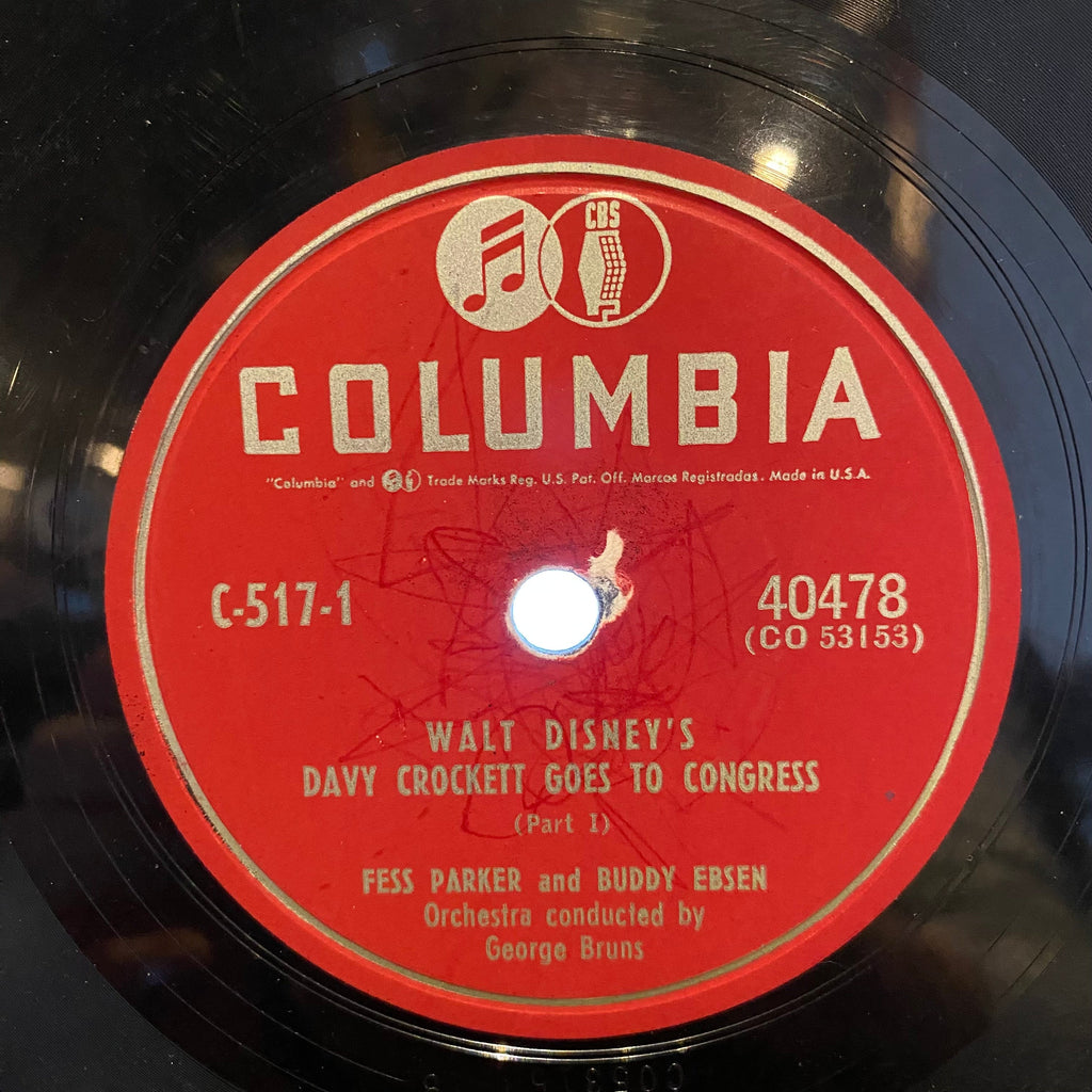 Davy Crockett Goes to Congress | Good Plus (G+) Very Good (VG)
