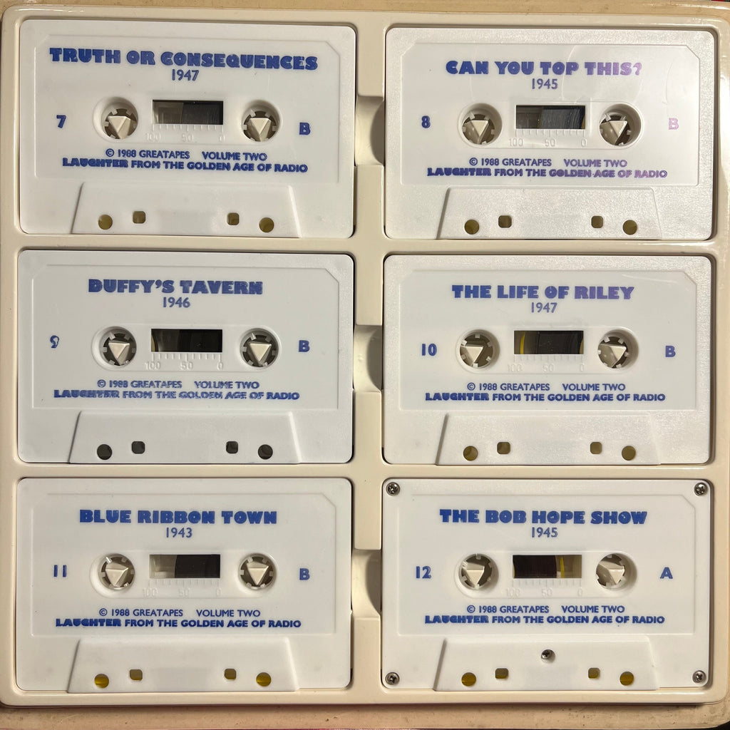 Laughter From The Golden Age Of Radio *12xCASSETTE BOX* | Excellent (EX)