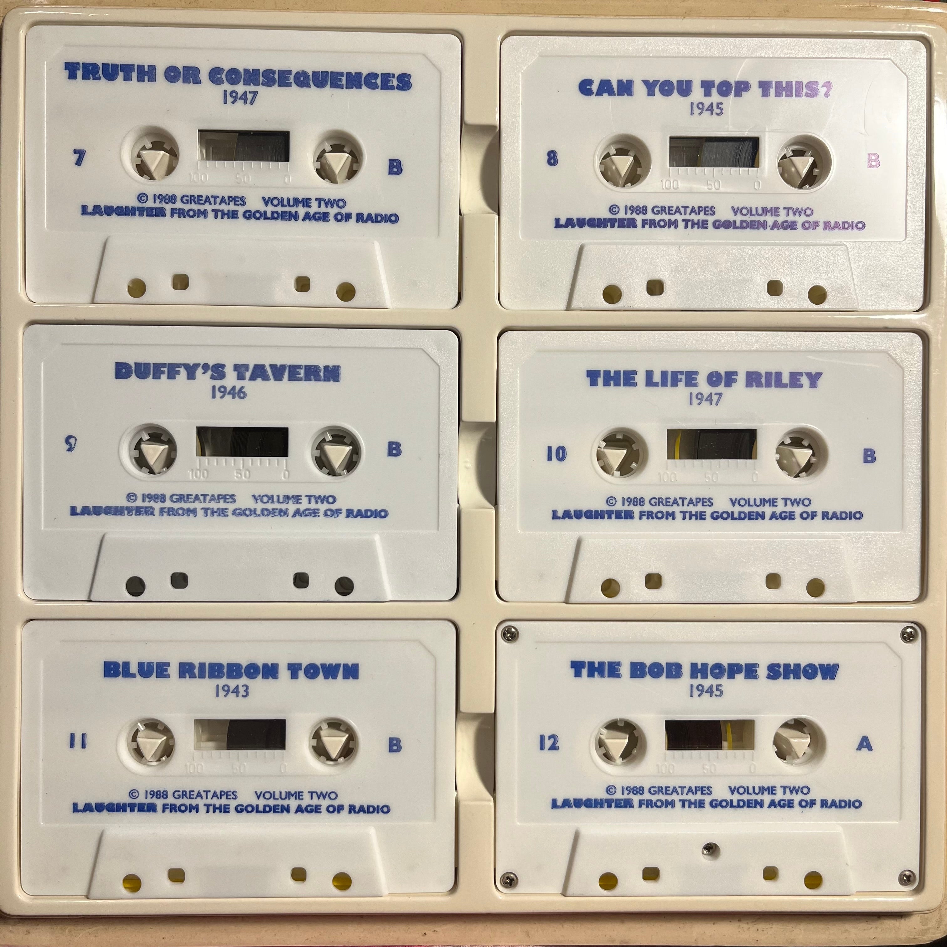 Laughter From The Golden Age Of Radio *12xCASSETTE BOX* | Excellent (EX)