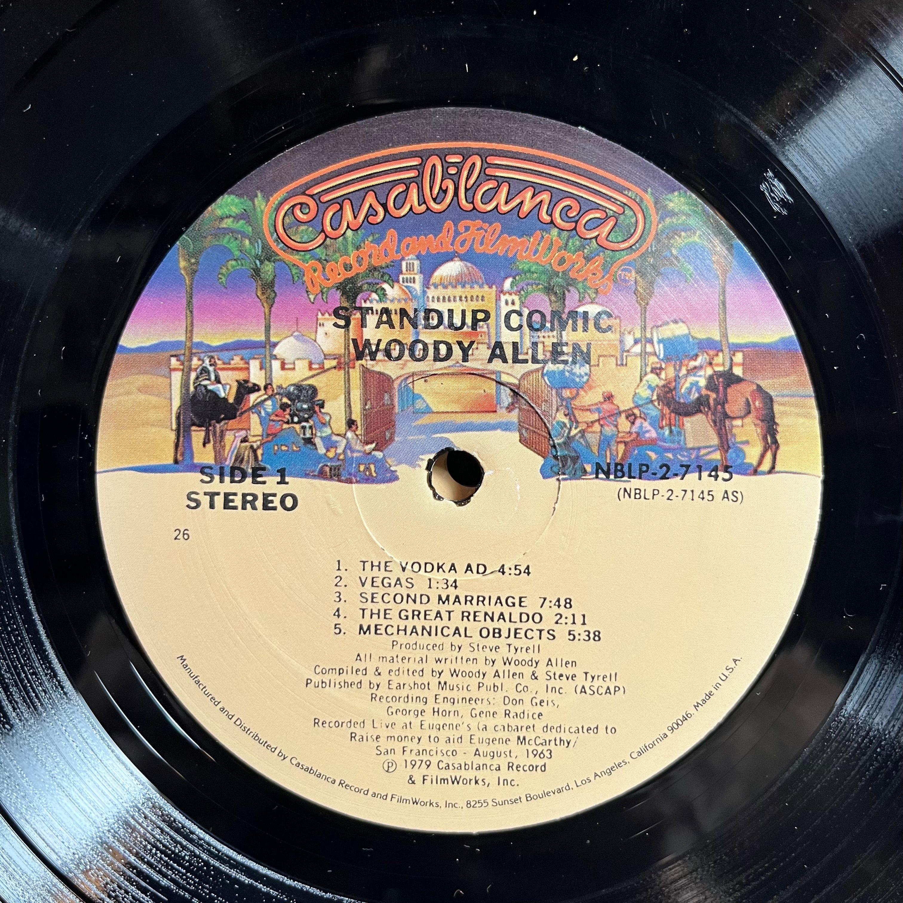 Woody Allen - Standup Comic (2xVINYL) | Near Mint (NM) Near Mint (NM)