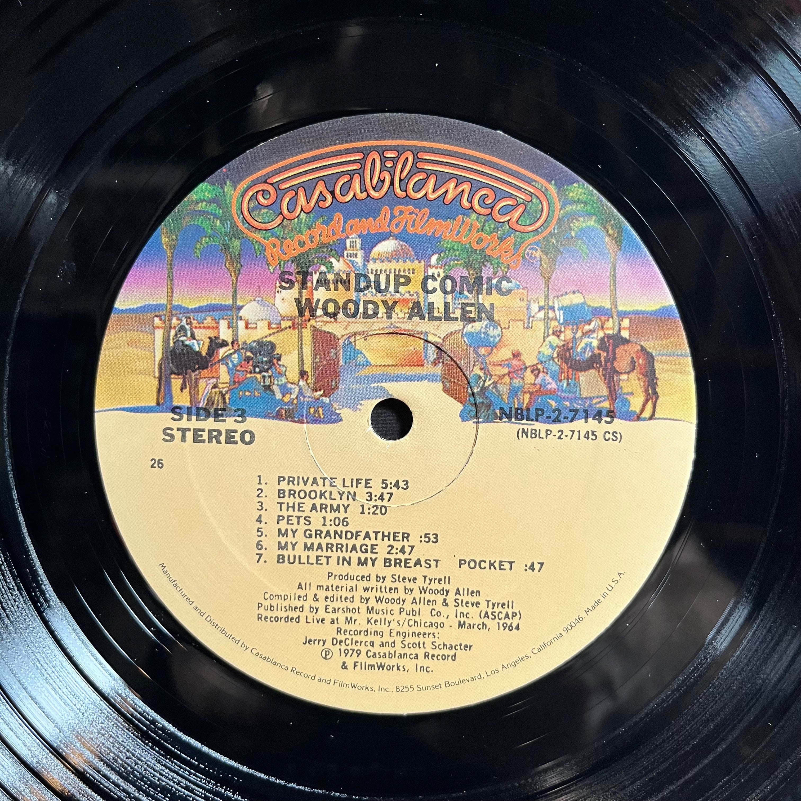 Woody Allen - Standup Comic (2xVINYL) | Near Mint (NM) Near Mint (NM)
