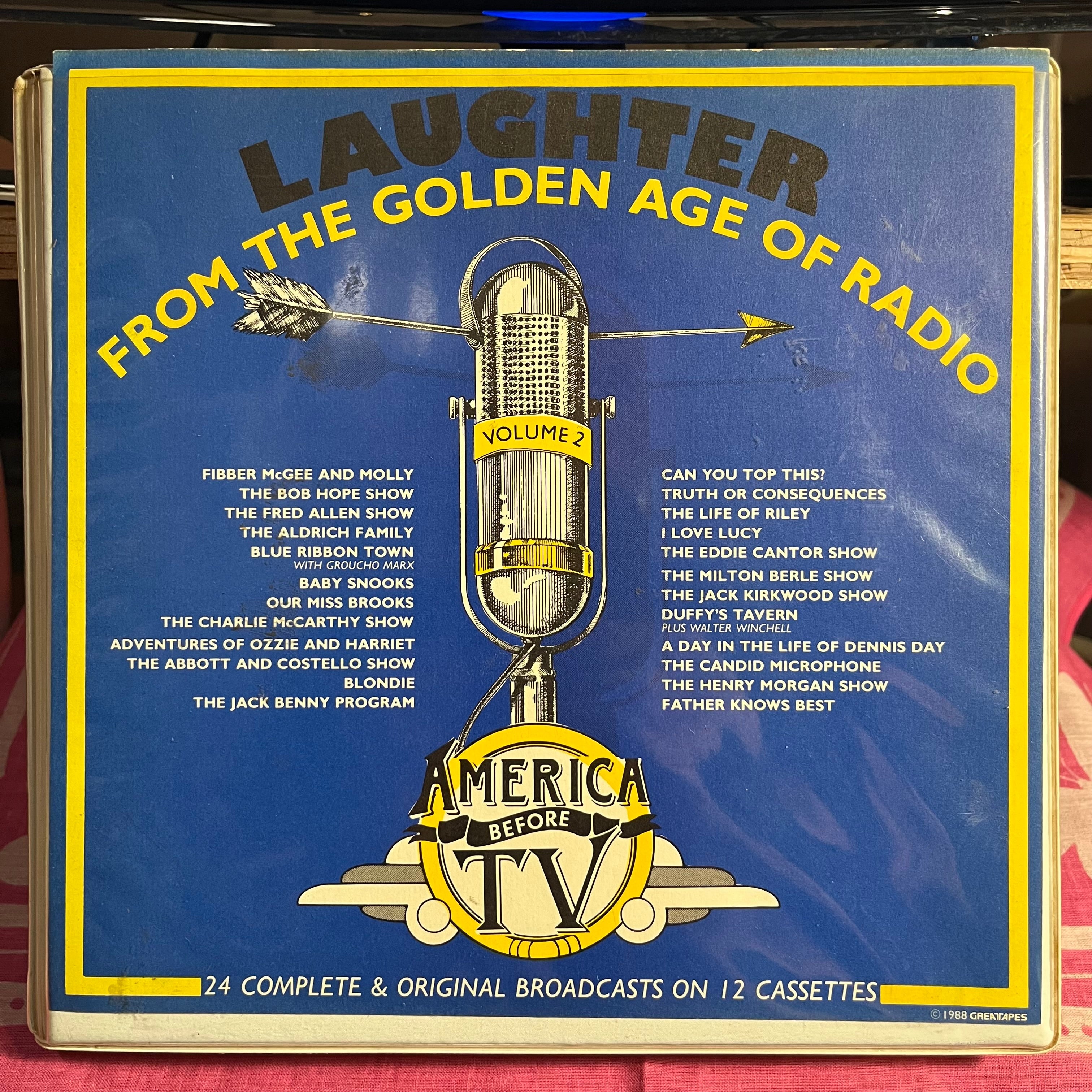Laughter From The Golden Age Of Radio *12xCASSETTE BOX* | Excellent (EX)