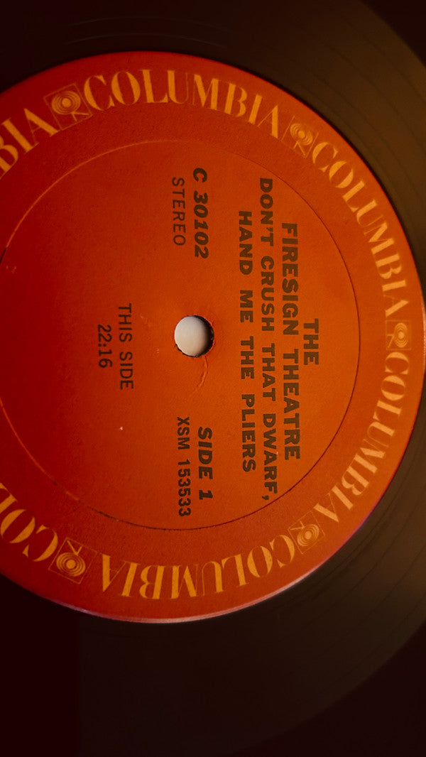 The Firesign Theatre - Don't Crush That Dwarf, Hand Me The Pliers | Near Mint (NM) Near Mint (NM)